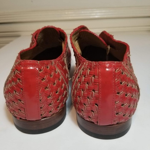 RAPARO Red Oxfords, Size 8 - Picture 4 of 7